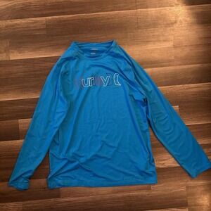 Blue Hurley long sleeve‎ shirt